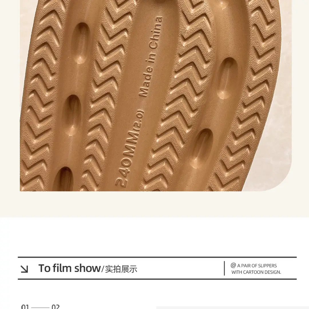 Waterproof Cotton Slippers for Women, Autumn and Winter 2026 New Style, Closed Heel, Thick-Soled, Warm, Fleece-Lined Cotton Shoes for Home and Outdoor Wear in Winter — feature 13