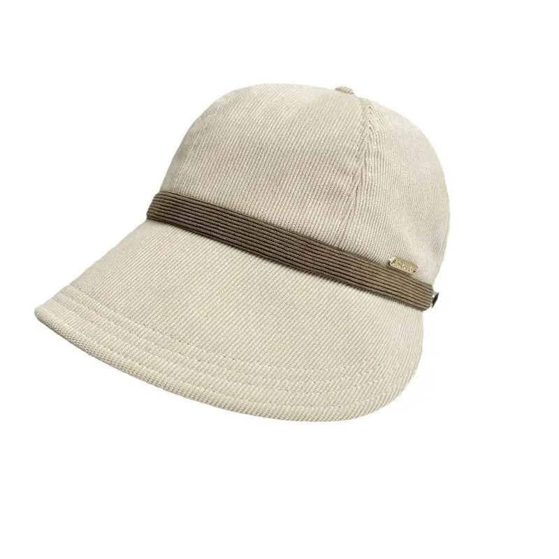 Corduroy Fisherman Hat for Kids with Adjustable Strap - Image 9