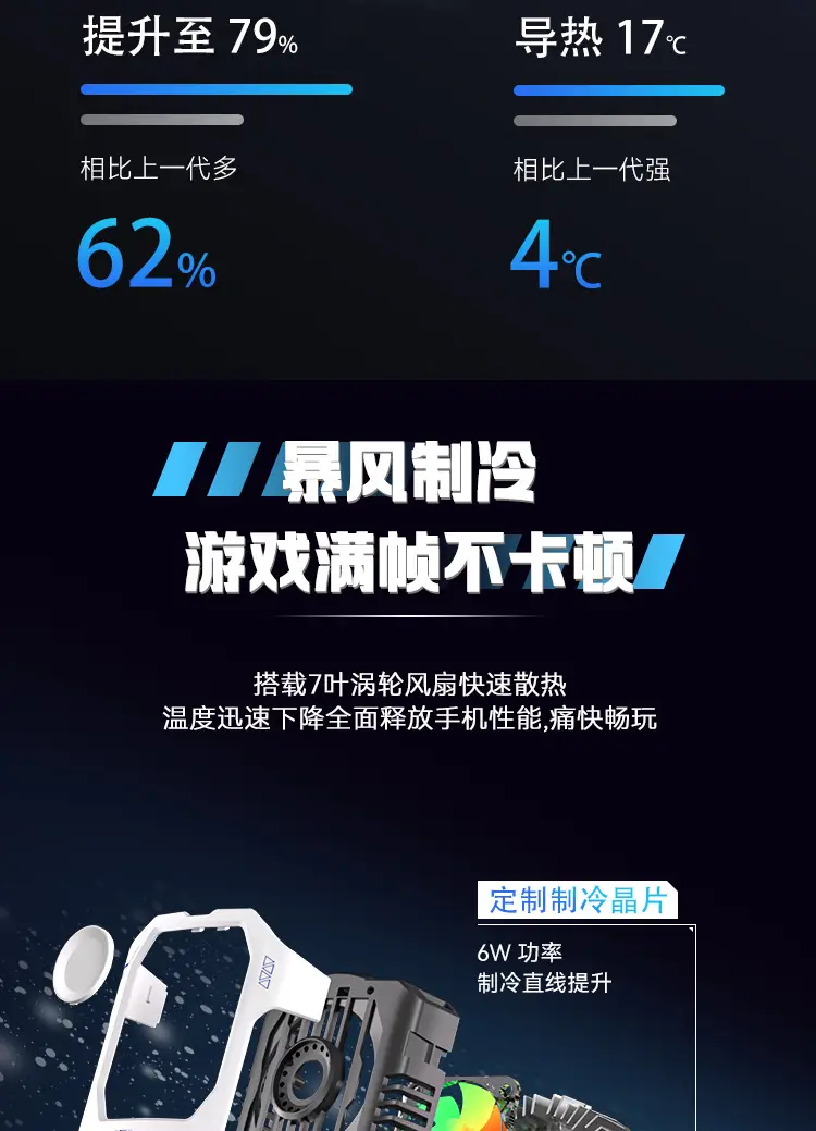 X136 Live Game Mobile Phone Radiator Clip — feature 4