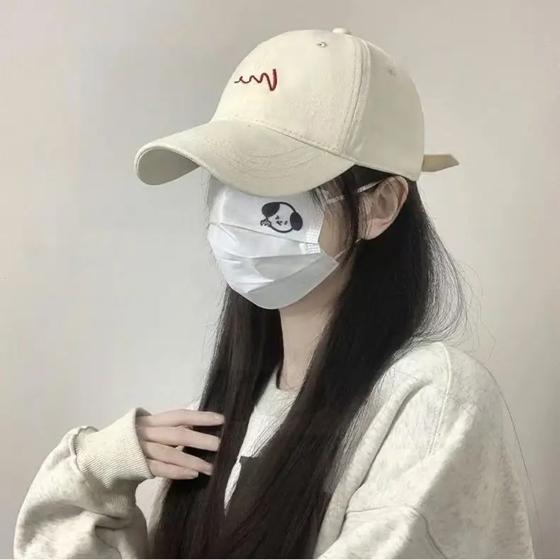 Women's Maroon Baseball Cap with Face-Slimming Design — feature 27
