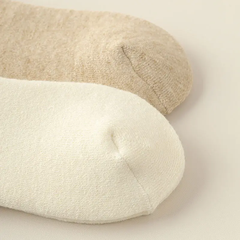 Carefully Selected Thickened Terry Socks, Winter Thickened Towel Socks, Casual Mid-Calf Socks, Cotton Socks, Women's Warm Socks, Loose-Cuff Wool Socks — feature 15