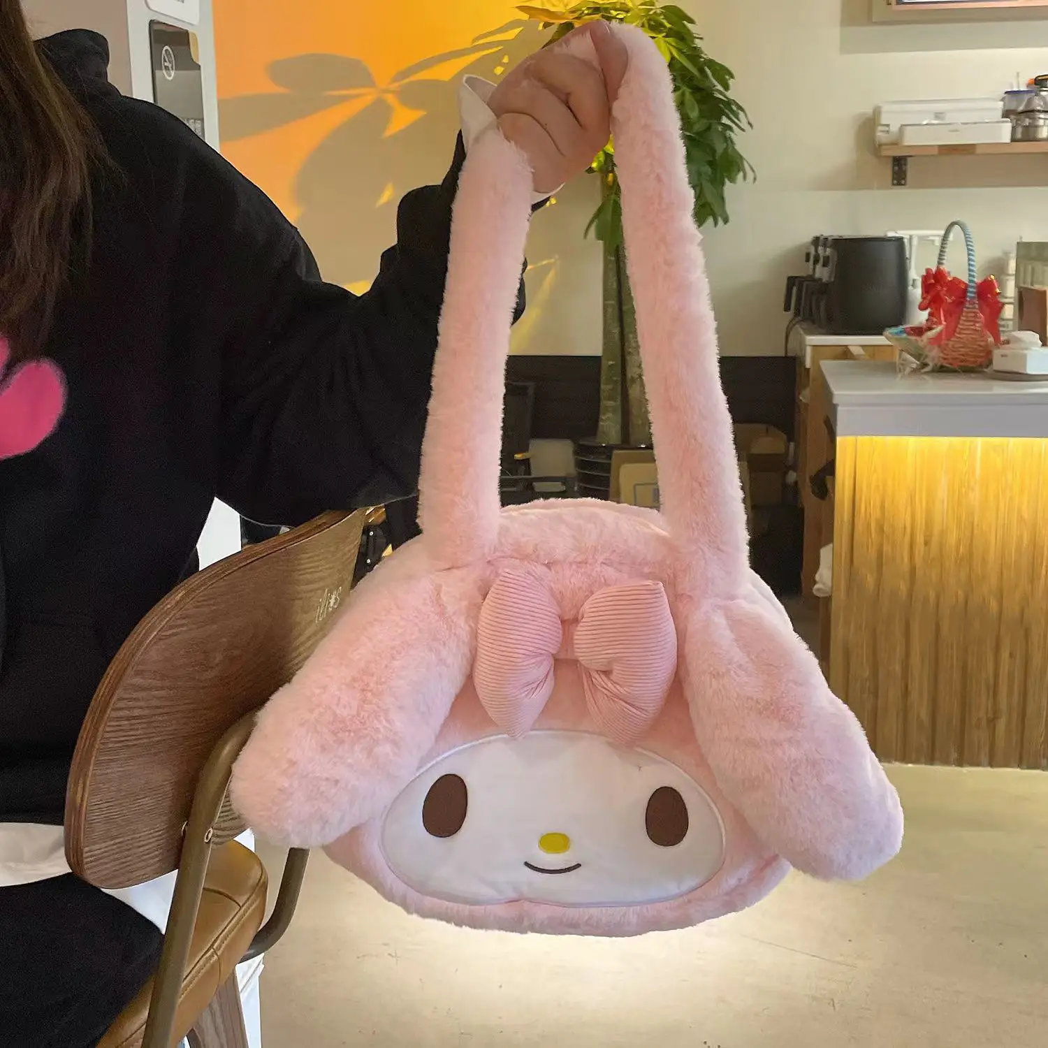 Sanrio Plush Shoulder Bag Cute Cartoon Large Capacity — feature 7