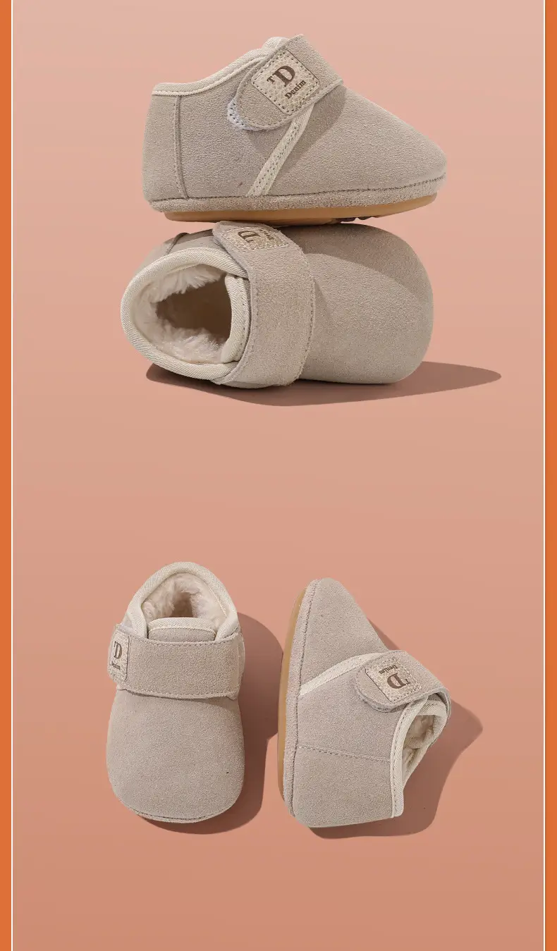 Baby Fleece Lined Snow Boots 6-12M Male — feature 24