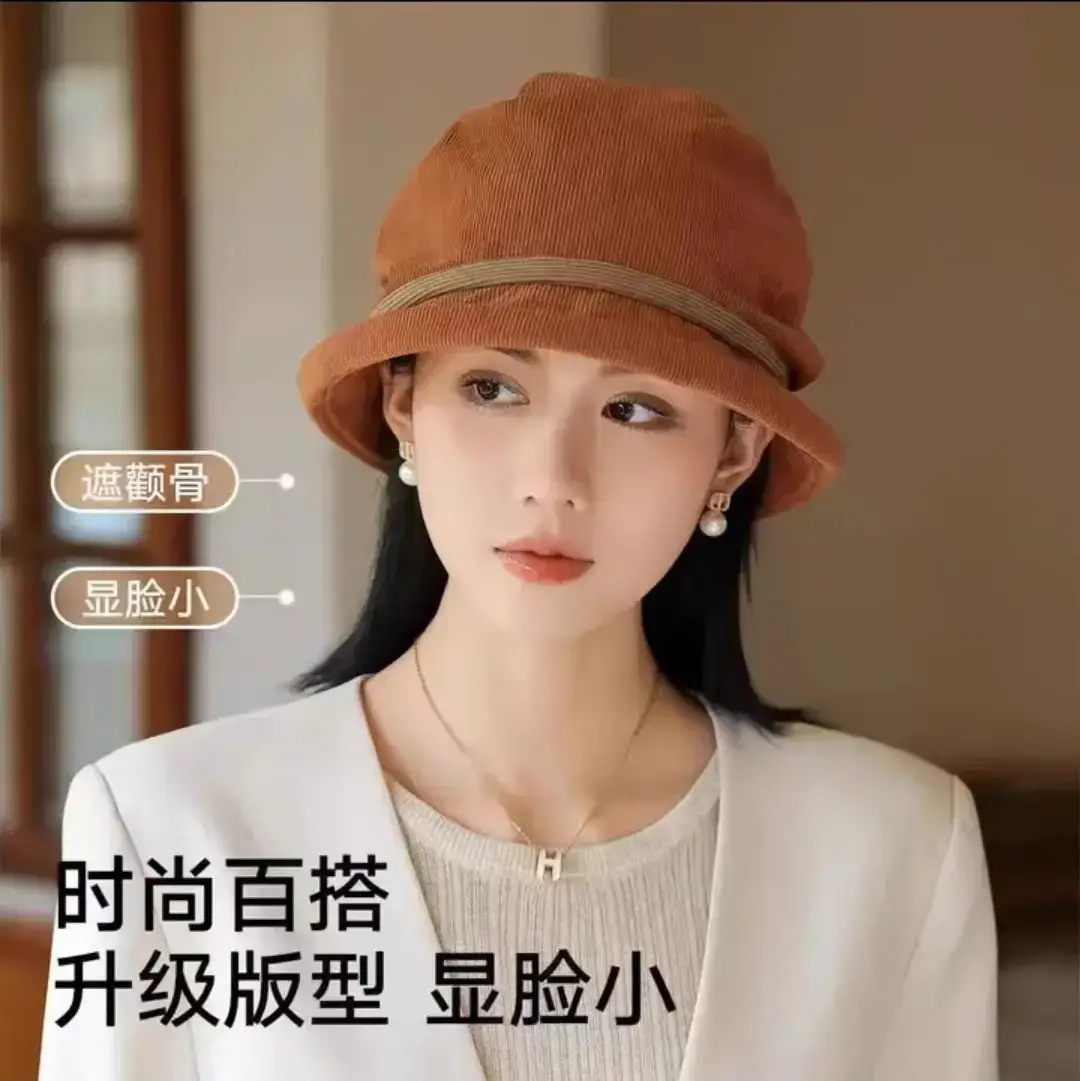 Korean Style Fisherman Hat for Girls Autumn Winter — feature 22