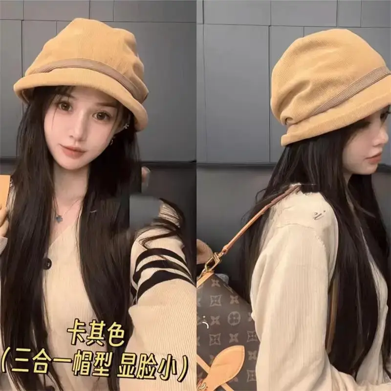 Korean Style Fisherman Hat for Girls Autumn Winter - Image 4