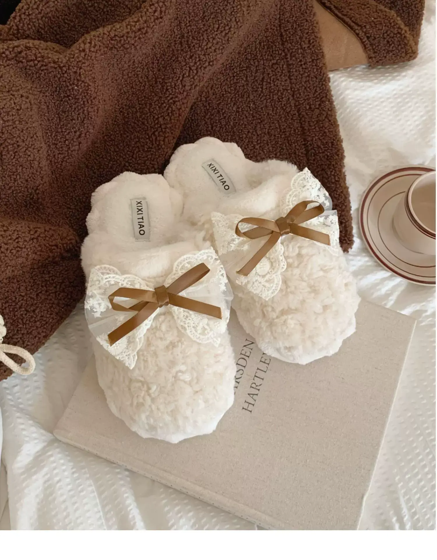 Korean Fairy Winter Cotton Slippers for Men Women — feature 12