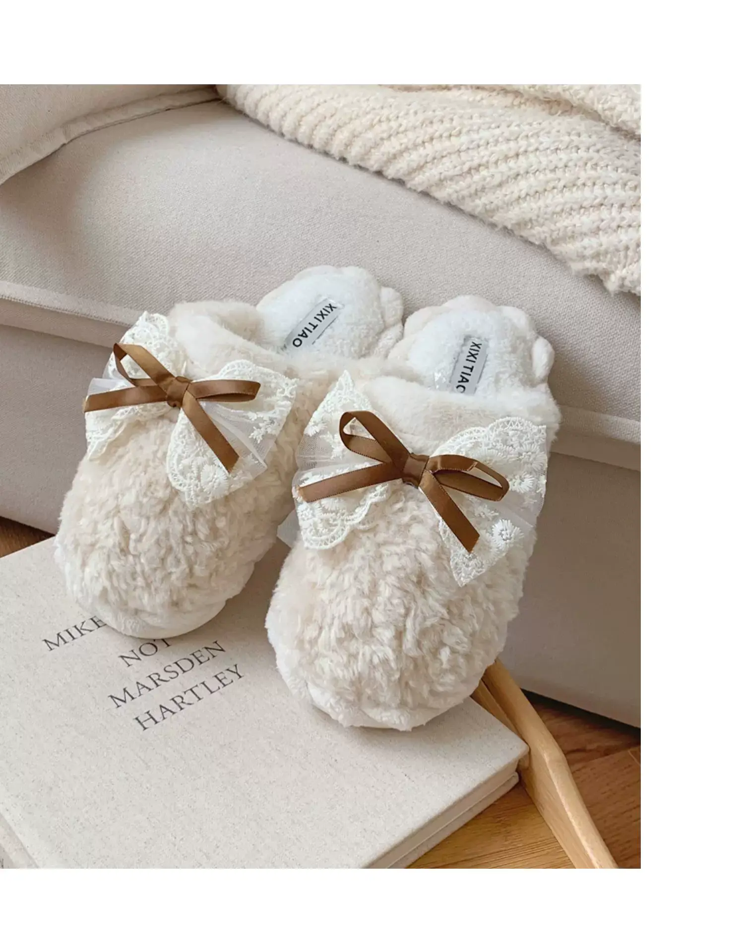 Korean Fairy Winter Cotton Slippers for Men Women — feature 16