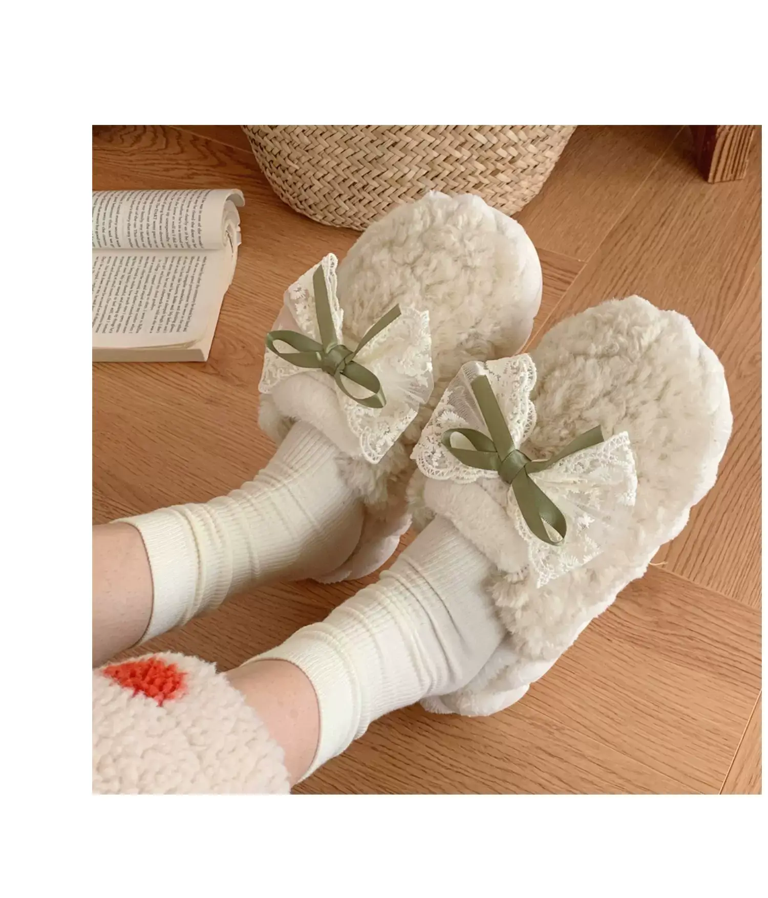 Korean Fairy Winter Cotton Slippers for Men Women — feature 29