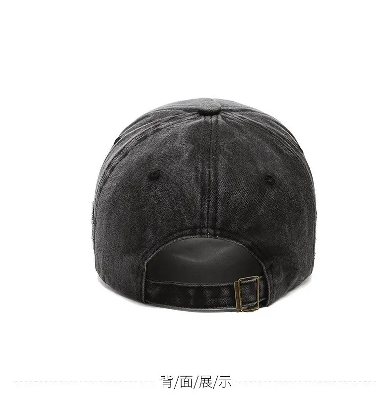 Men's Washed Old Cap Sunshade Hat 1969 Jamaica — feature 9