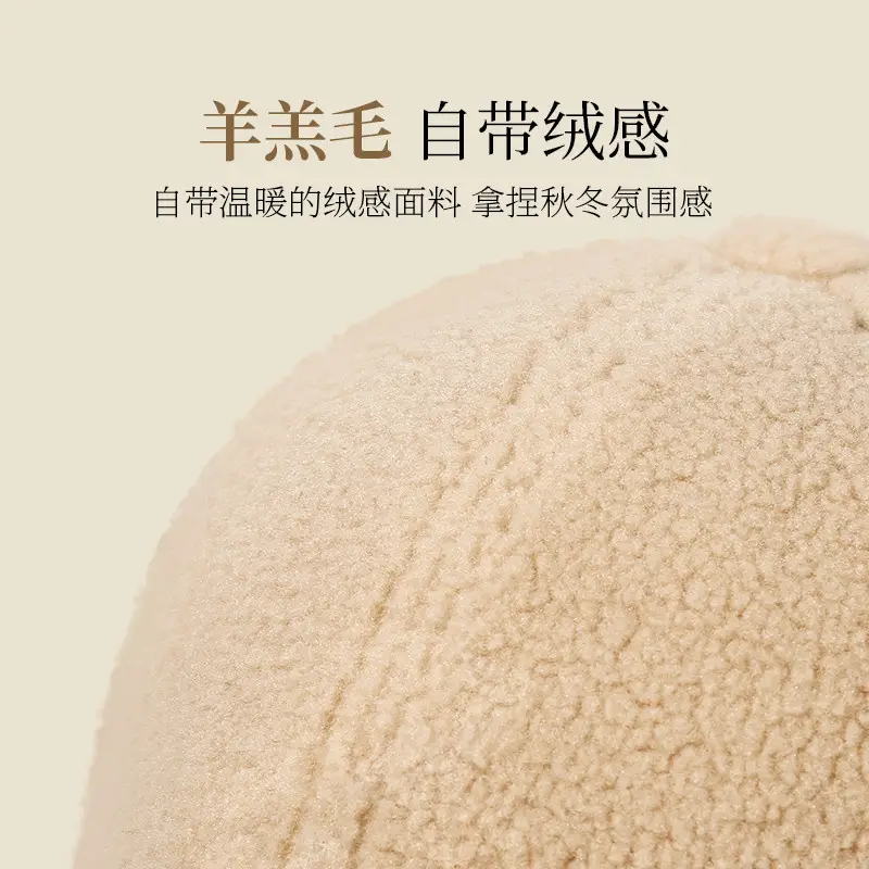 Black Wool Beanie for Women Winter Warm - Image 5