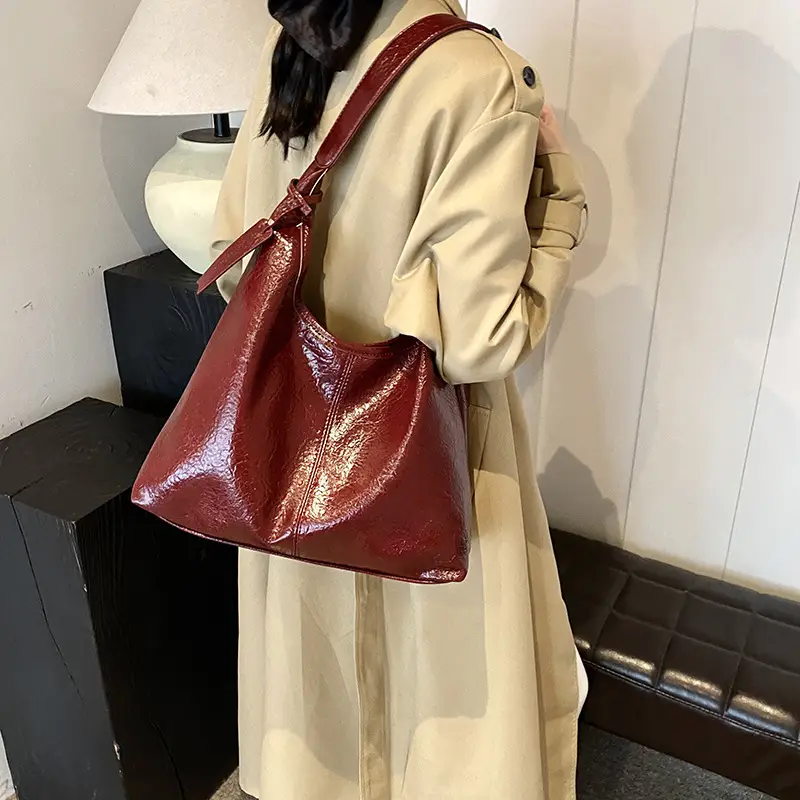 Brown Leather Shoulder Bag for Women 2024 - Image 3