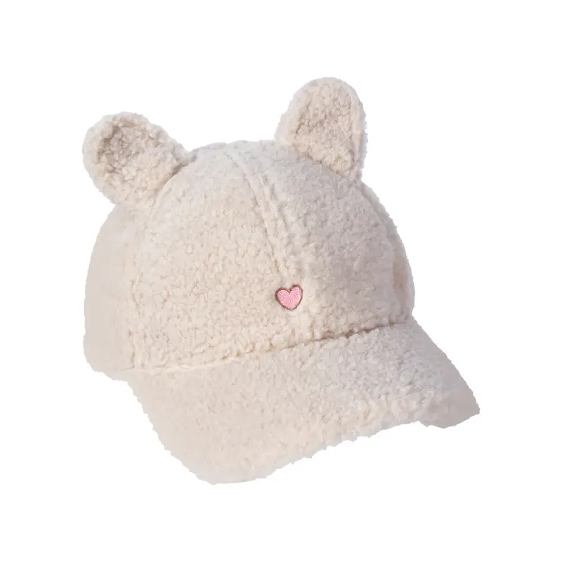 Sweet Rabbit Ears Cap for Girls Winter Warm Face Cover - Image 9
