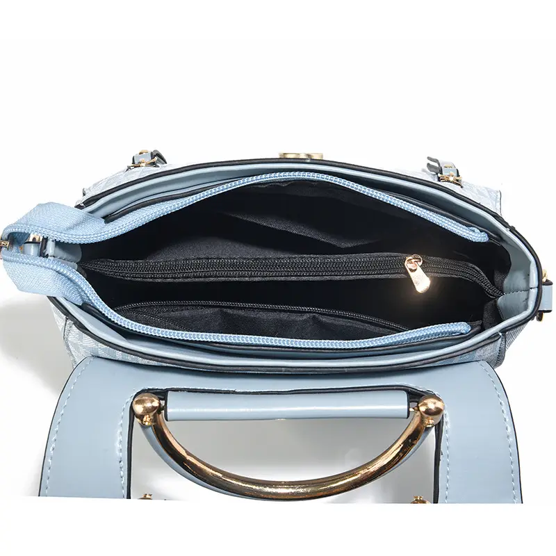 Green Embossed Satchel Bag for Women 2025 - Image 9