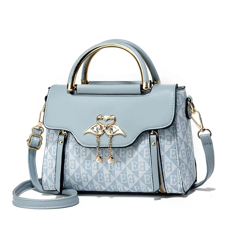 Green Embossed Satchel Bag for Women 2025 - Image 10