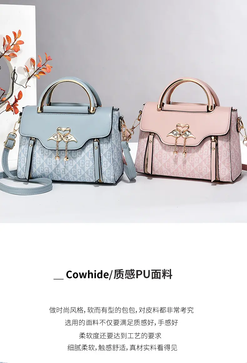 Green Embossed Satchel Bag for Women 2025 — feature 1