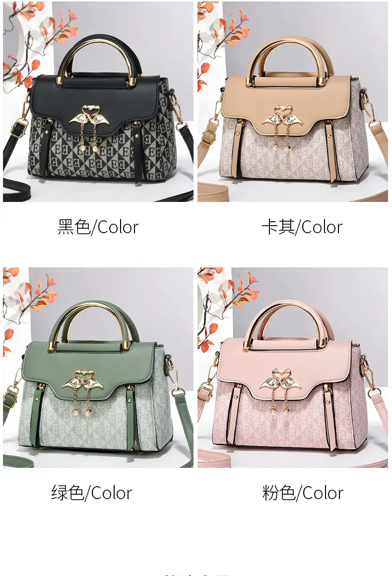Green Embossed Satchel Bag for Women 2025 — feature 13