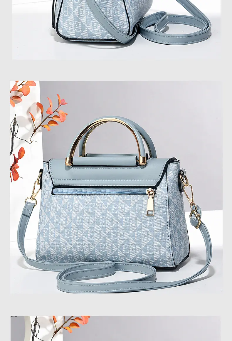 Green Embossed Satchel Bag for Women 2025 — feature 17
