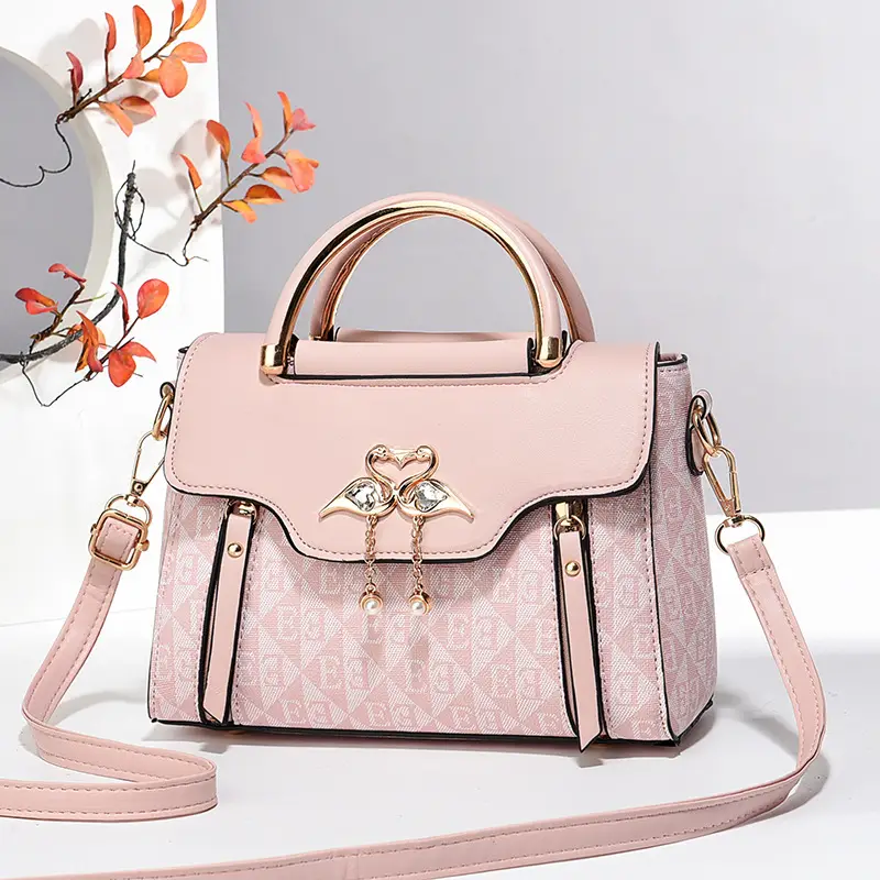Green Embossed Satchel Bag for Women 2025 - Image 5