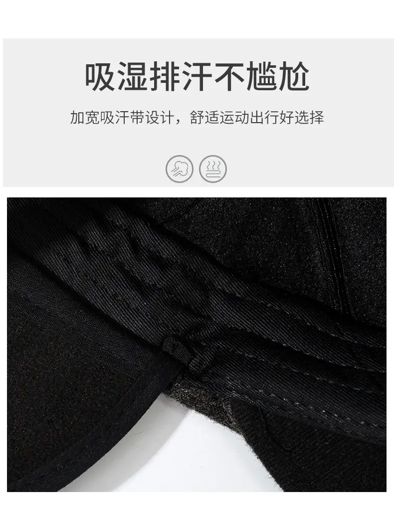 Men's Grey Fleece Winter Cap Cold Proof — feature 3