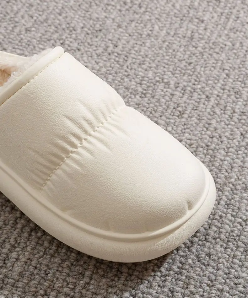 Cotton Slippers for Women to Wear Outside, Thickeneded and Warm, Eva Thick Soles for Couples, Indoor Home, Autumn and Winter Confinement Shoes Wholesale — feature 16