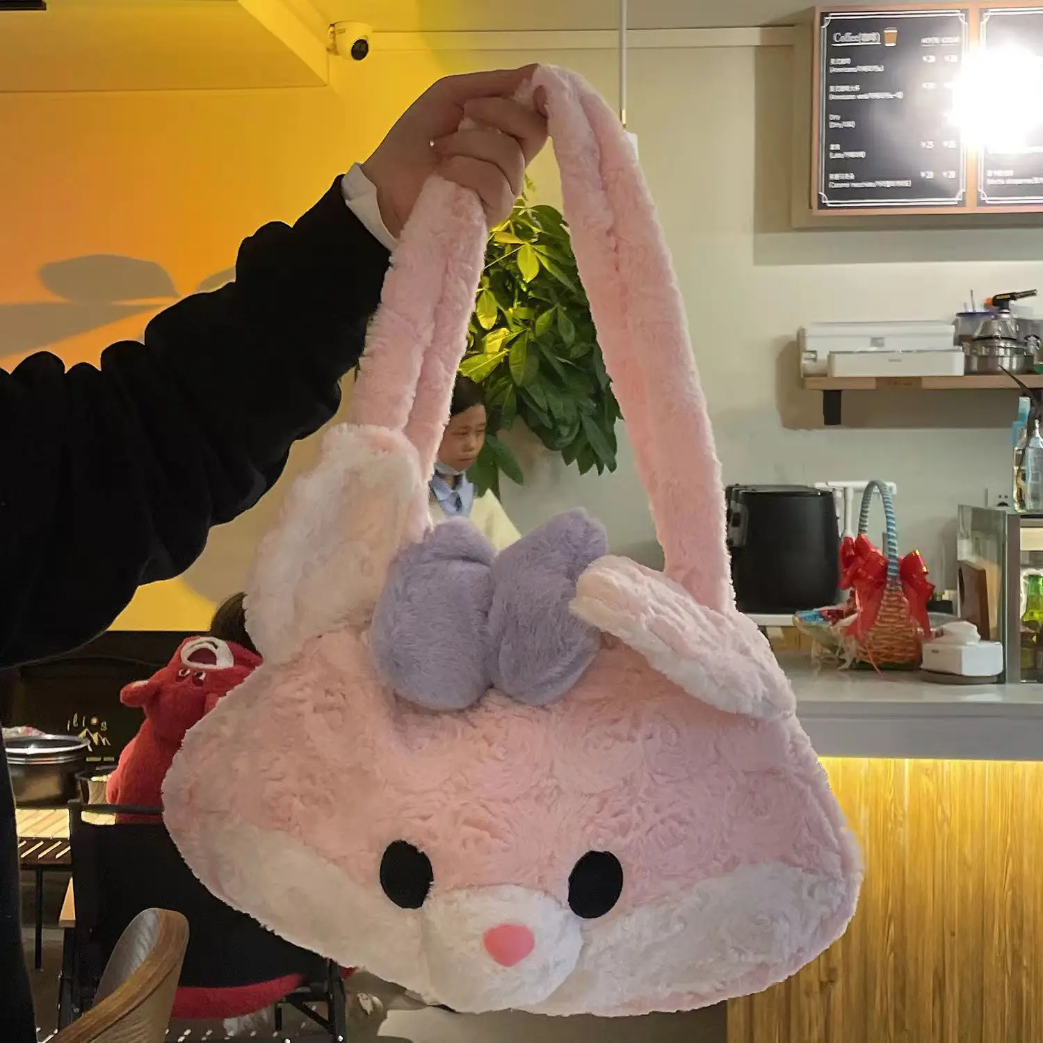 Candy Rabbit Plush Shoulder Bag for Girls — feature 6