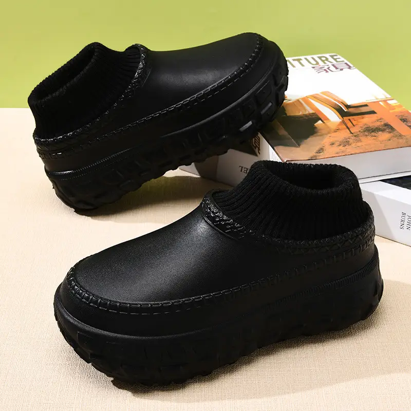 Women's Warm Cotton Slipper Brown Winter - Image 6