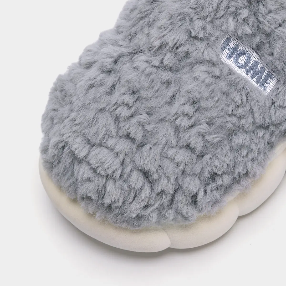 Plush Cotton Slippers Green Winter Men's — feature 10