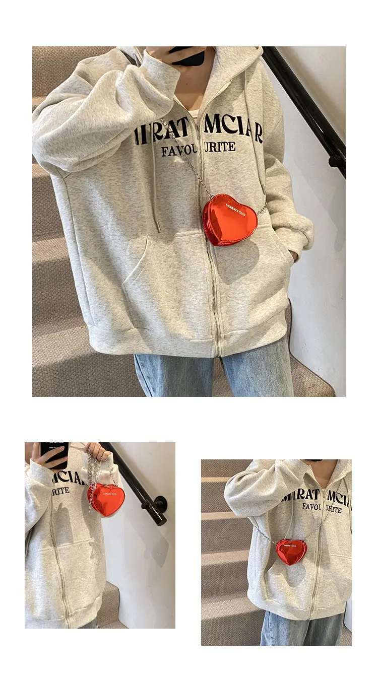 Red Heart-Shaped Mini Love Messenger Bag 2024 — feature 25