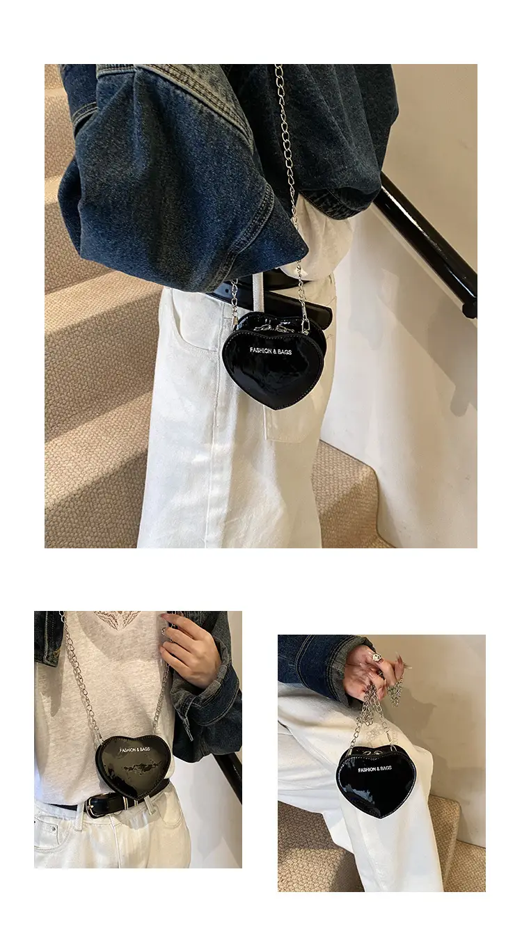 Red Heart-Shaped Mini Love Messenger Bag 2024 — feature 27