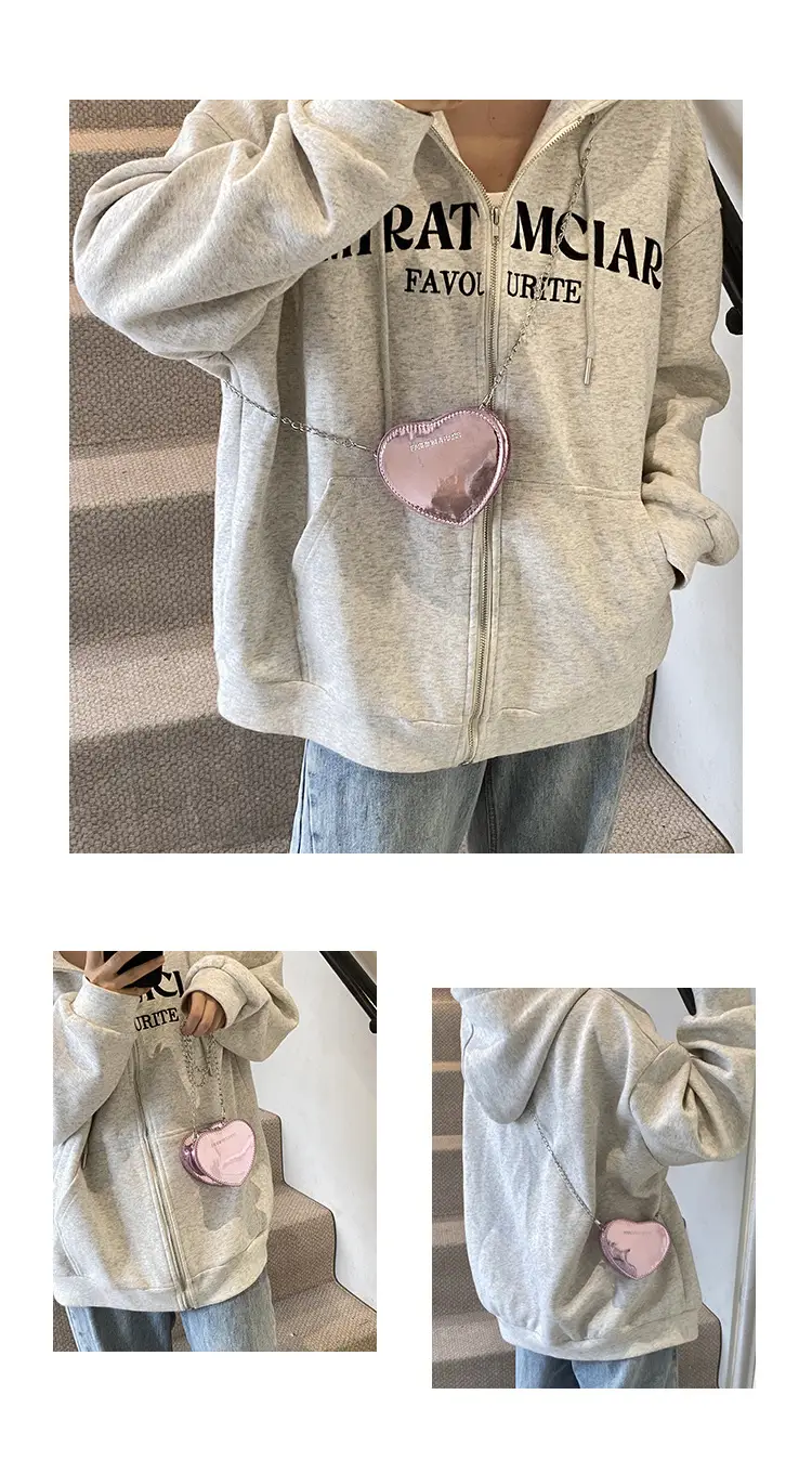 Red Heart-Shaped Mini Love Messenger Bag 2024 — feature 28