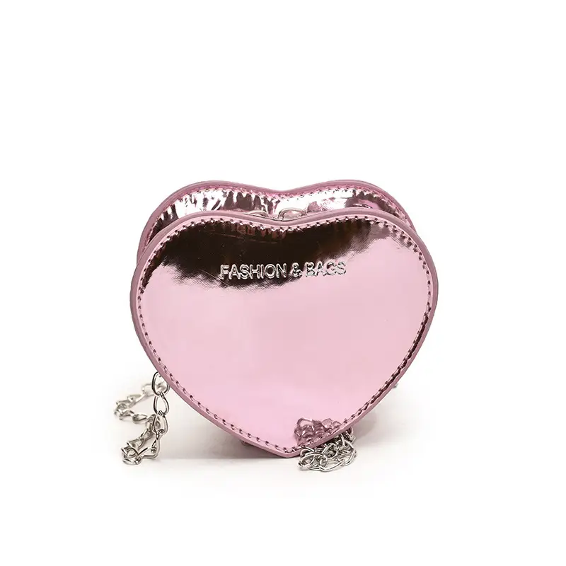 Red Heart-Shaped Mini Love Messenger Bag 2024 - Image 3