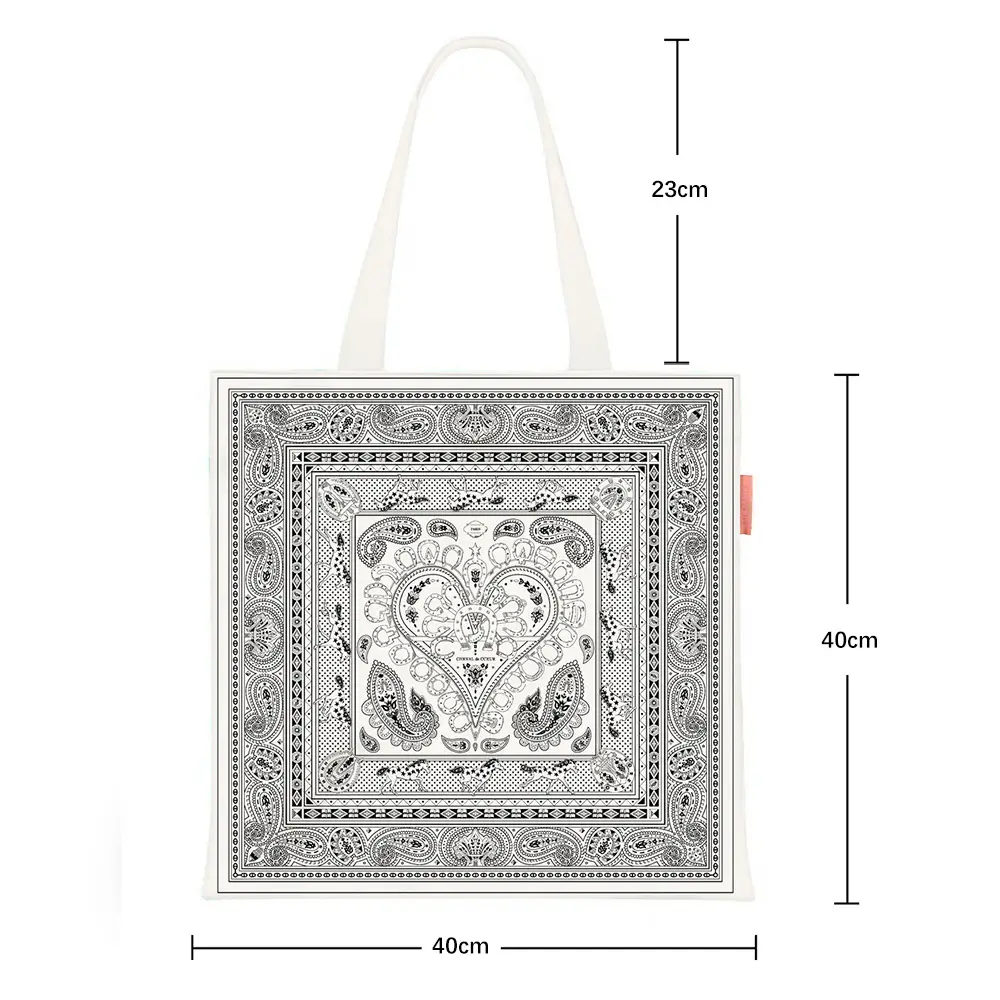 2024 New Arrival Tropical Print Canvas Handbag Large Capacity - Image 106