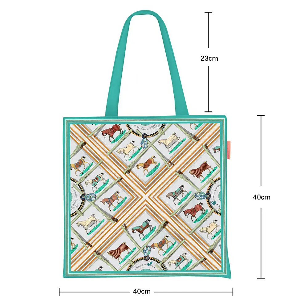 2024 New Arrival Tropical Print Canvas Handbag Large Capacity - Image 109