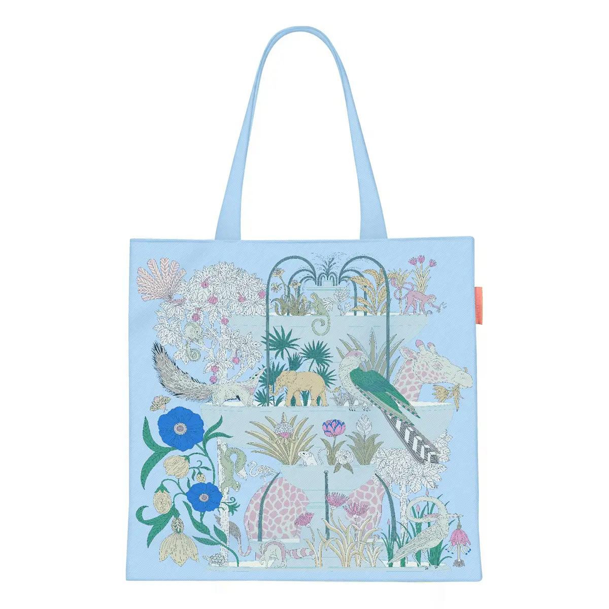 2024 New Arrival Tropical Print Canvas Handbag Large Capacity - Image 34