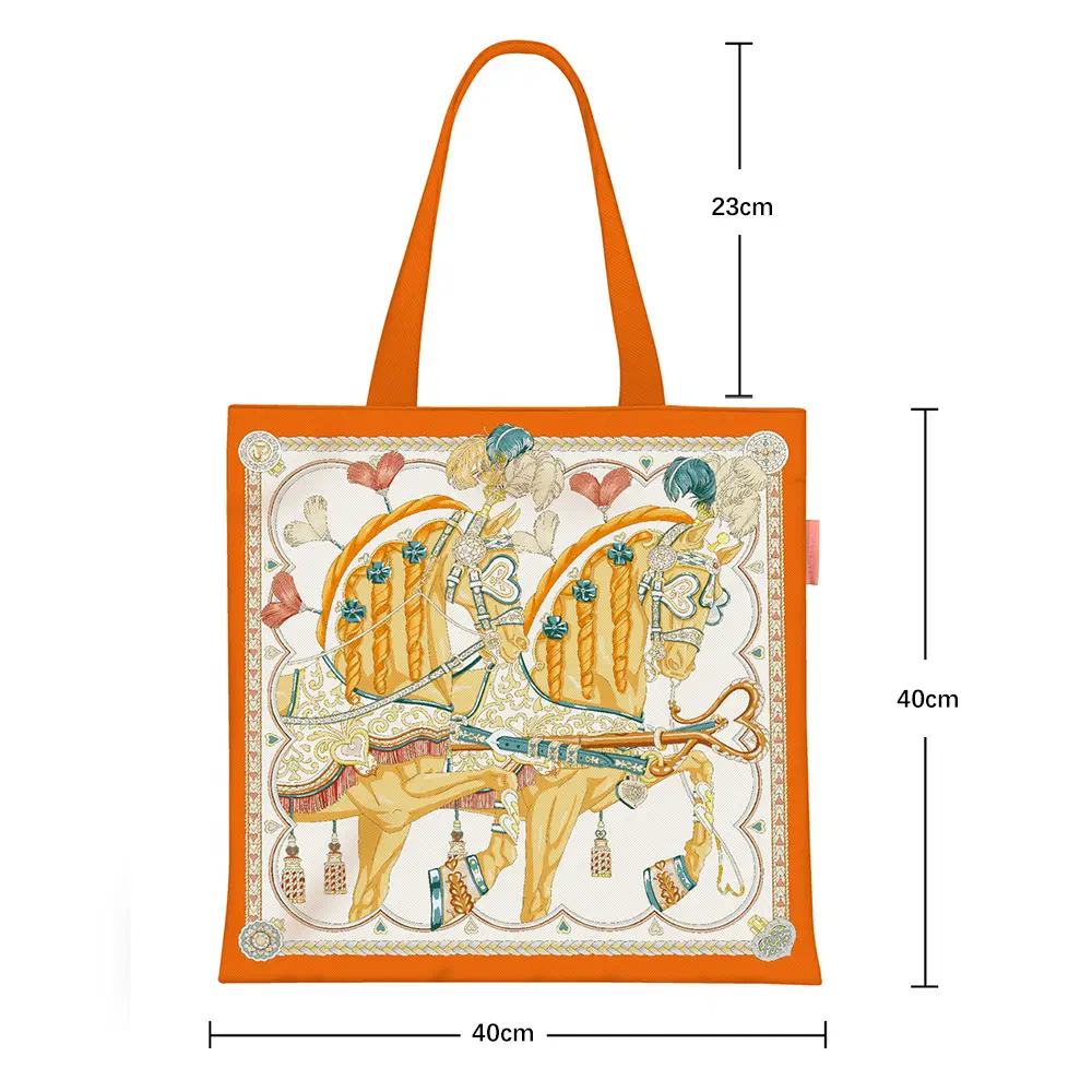 2024 New Arrival Tropical Print Canvas Handbag Large Capacity - Image 45