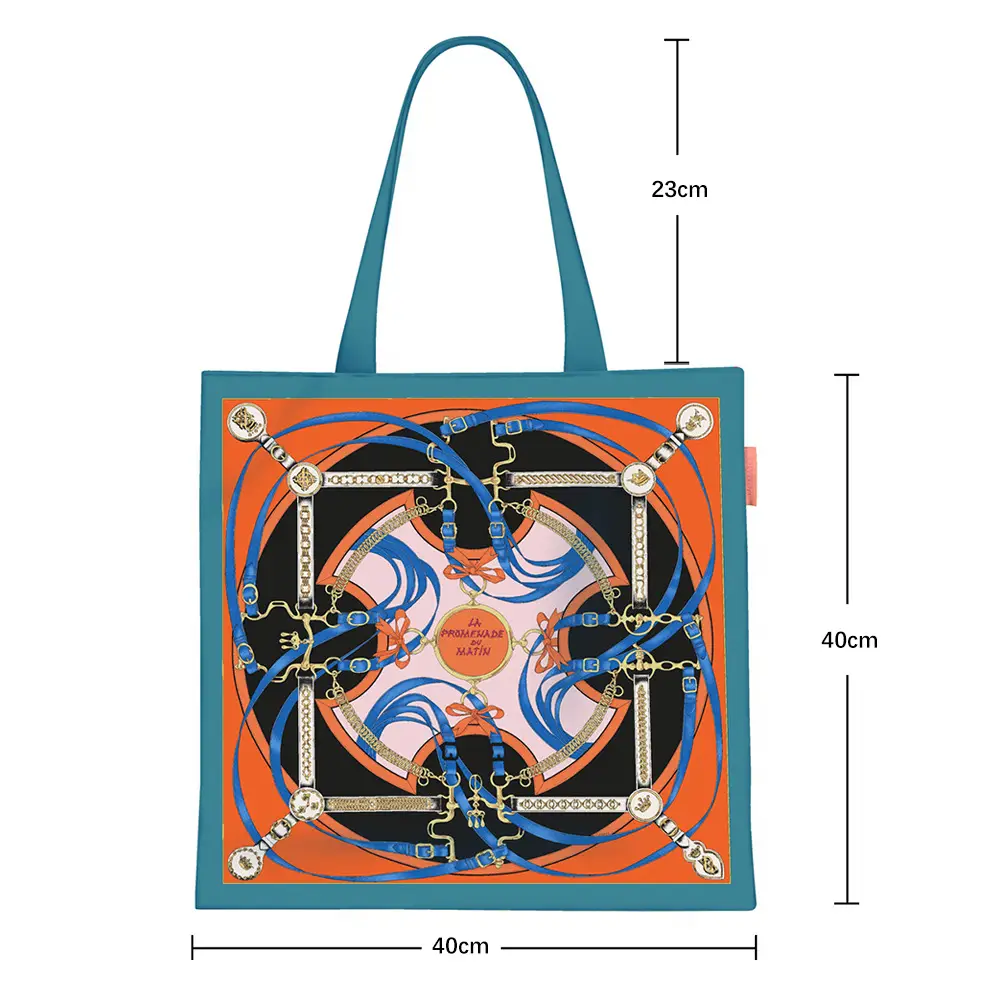 2024 New Arrival Tropical Print Canvas Handbag Large Capacity - Image 47