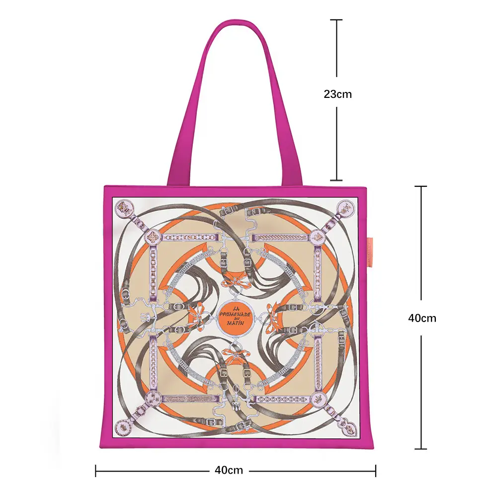 2024 New Arrival Tropical Print Canvas Handbag Large Capacity - Image 50