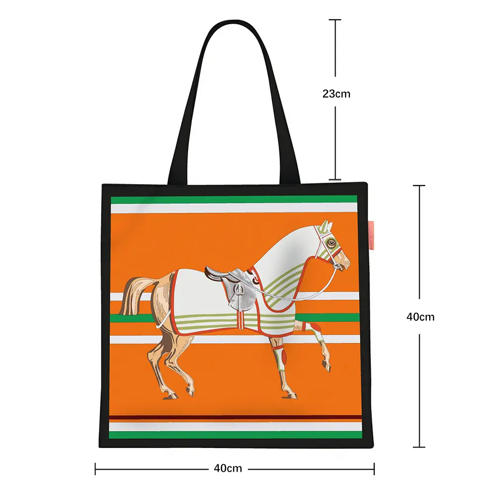 2024 New Arrival Tropical Print Canvas Handbag Large Capacity - Image 52