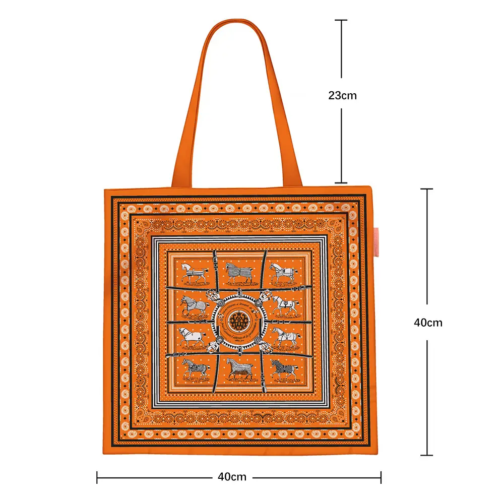 2024 New Arrival Tropical Print Canvas Handbag Large Capacity - Image 62