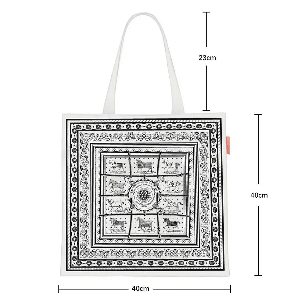 2024 New Arrival Tropical Print Canvas Handbag Large Capacity - Image 64