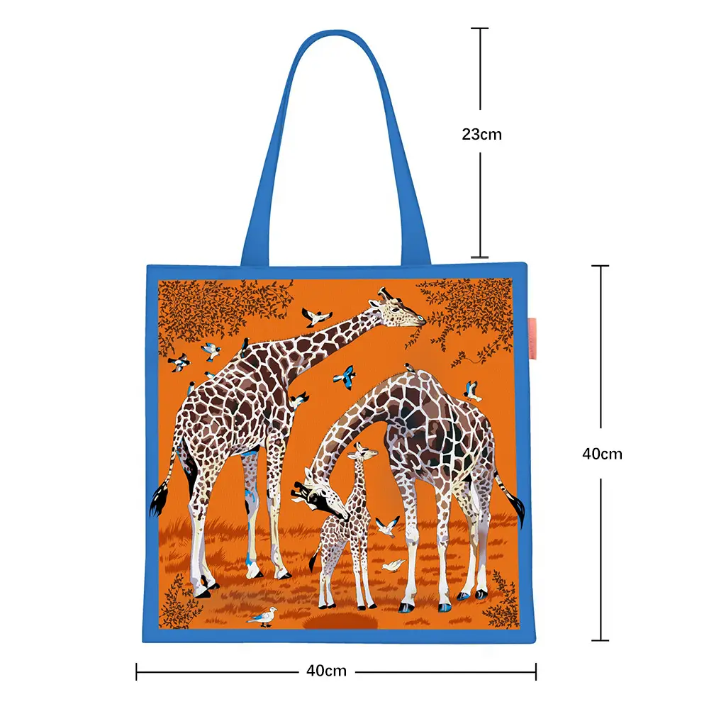 2024 New Arrival Tropical Print Canvas Handbag Large Capacity - Image 65
