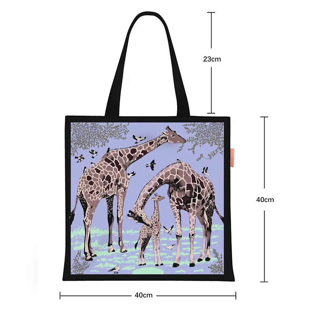 2024 New Arrival Tropical Print Canvas Handbag Large Capacity - Image 66