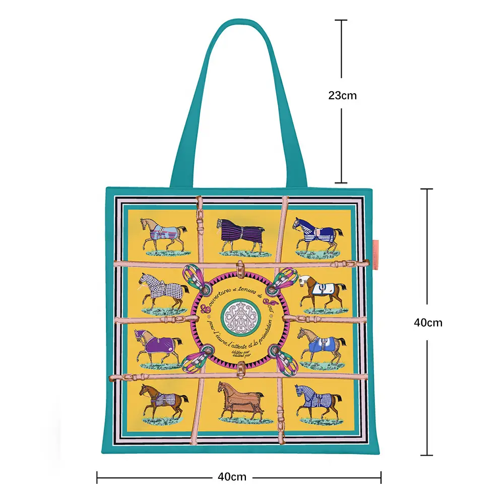 2024 New Arrival Tropical Print Canvas Handbag Large Capacity - Image 75
