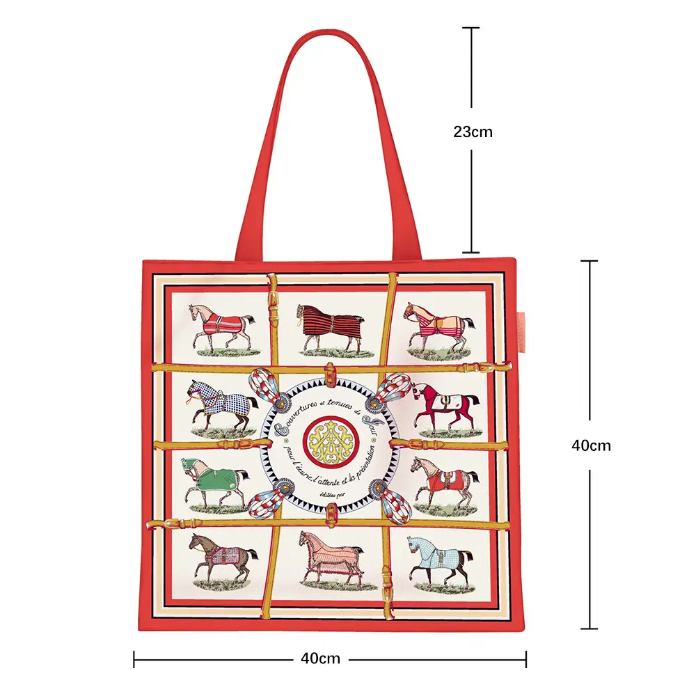 2024 New Arrival Tropical Print Canvas Handbag Large Capacity - Image 76