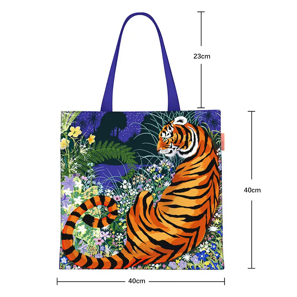 2024 New Arrival Tropical Print Canvas Handbag Large Capacity - Image 78