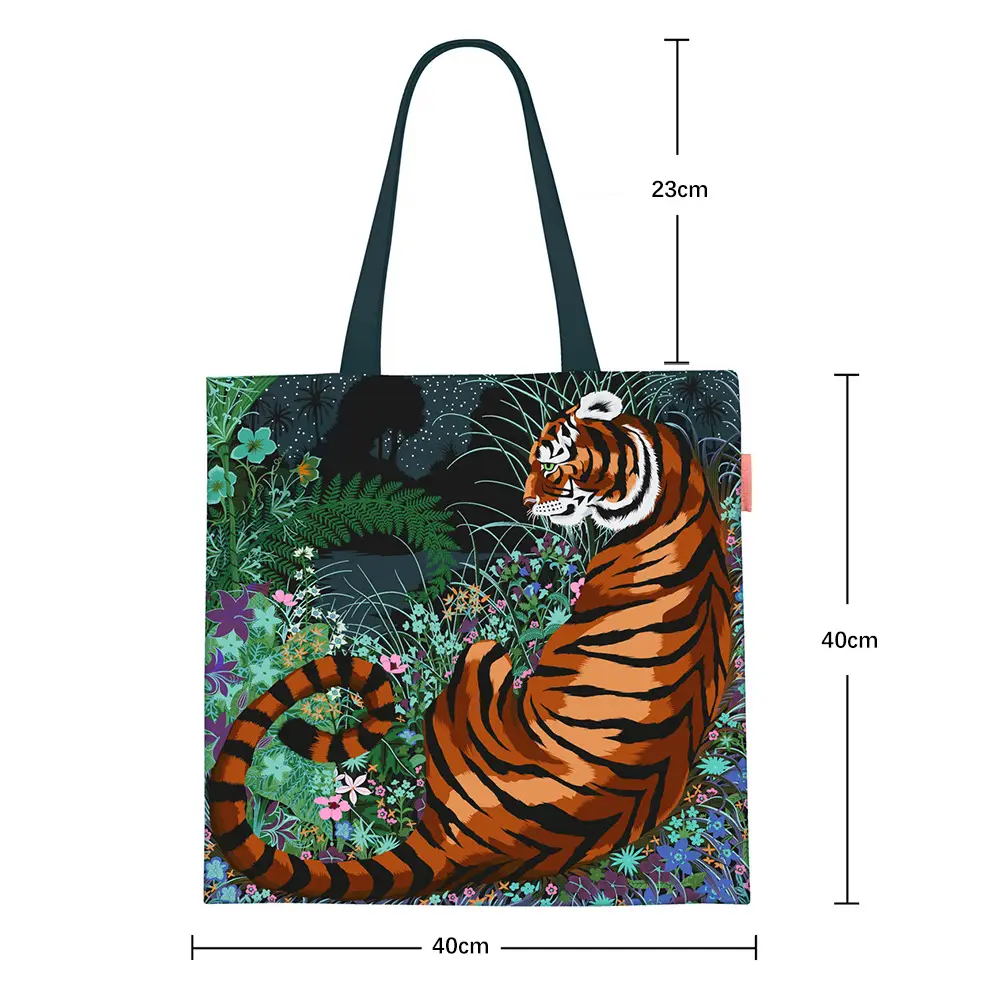 2024 New Arrival Tropical Print Canvas Handbag Large Capacity - Image 81