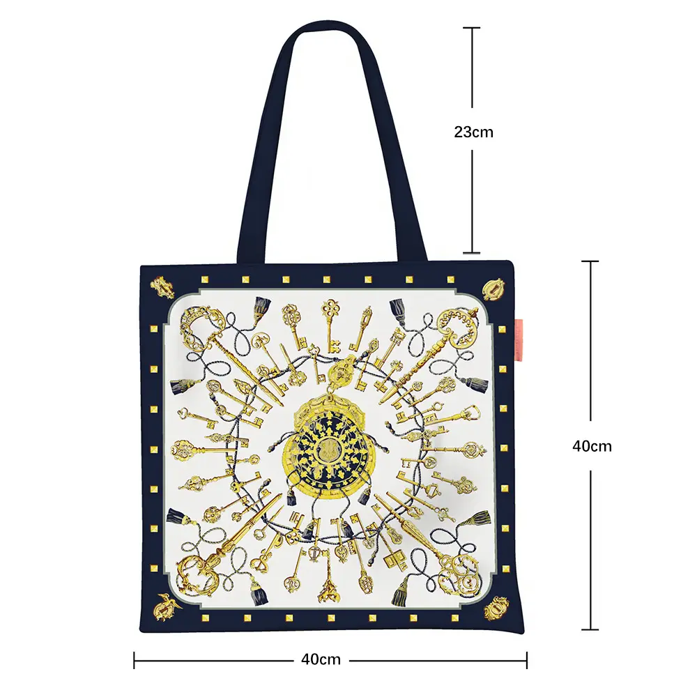 2024 New Arrival Tropical Print Canvas Handbag Large Capacity - Image 86