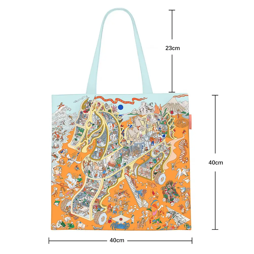 2024 New Arrival Tropical Print Canvas Handbag Large Capacity - Image 97
