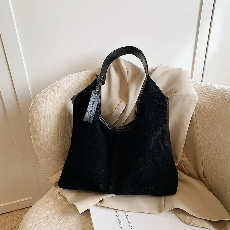 Frosted Retro Bag Large Capacity Casual Shoulder Bag - Image 8