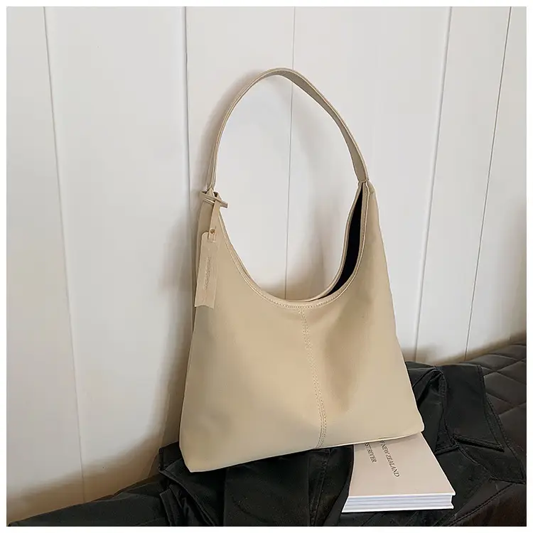 Frosted Retro Bag Large Capacity Casual Shoulder Bag — feature 22